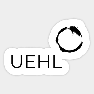 UEHL (black design) Sticker